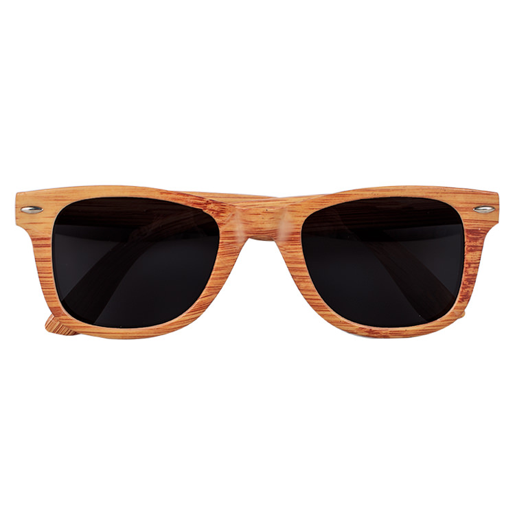 Blank custom woodgrain sunglasses