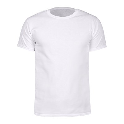 White cotton blank t shirt.