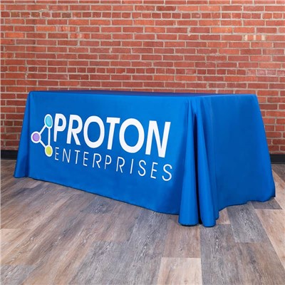 Personalized tablecloths 24 W x 48L x 29 H Spandex Fitted Table Cloths Customized table cloths,Tradeshow Fitted Tablecloths