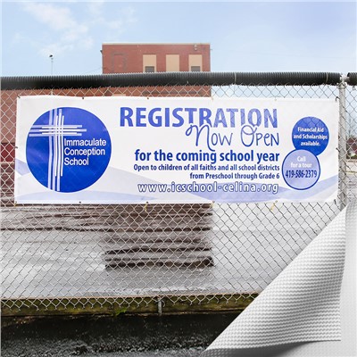 promotional mesh banners