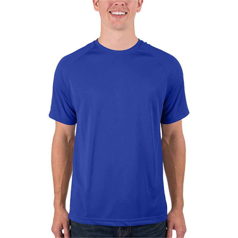 Dry Color Crew Neck Short-Sleeve T-Shirt