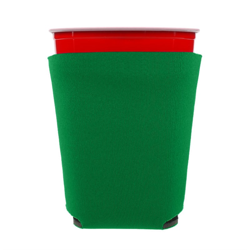 Foam party cup cooler blank.