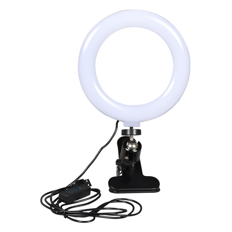Webcam ring light