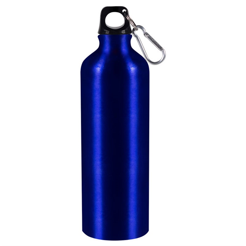 Aluminum water bottle blank with screw on lid in 26 ounces.