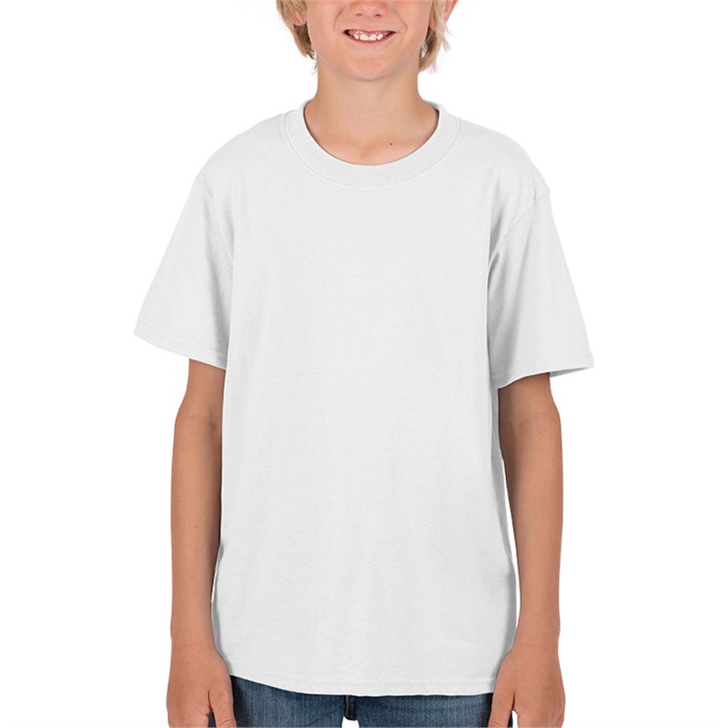 Personalized White Youth Blend T-Shirt