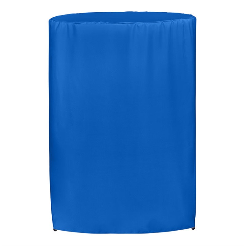 31.5 inches round bar height polyester table cover.