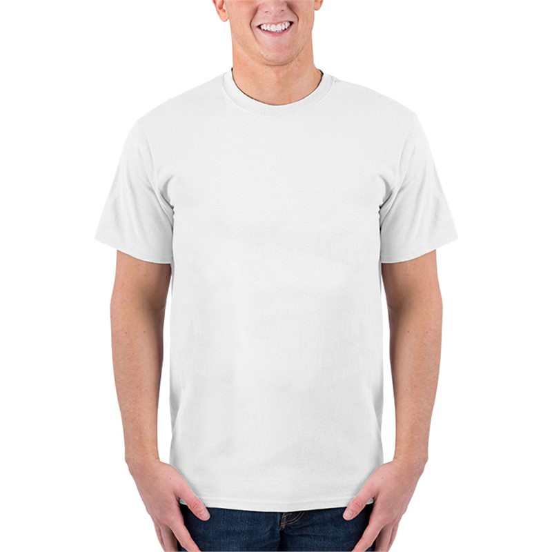 Personalized  white cotton t-shirt