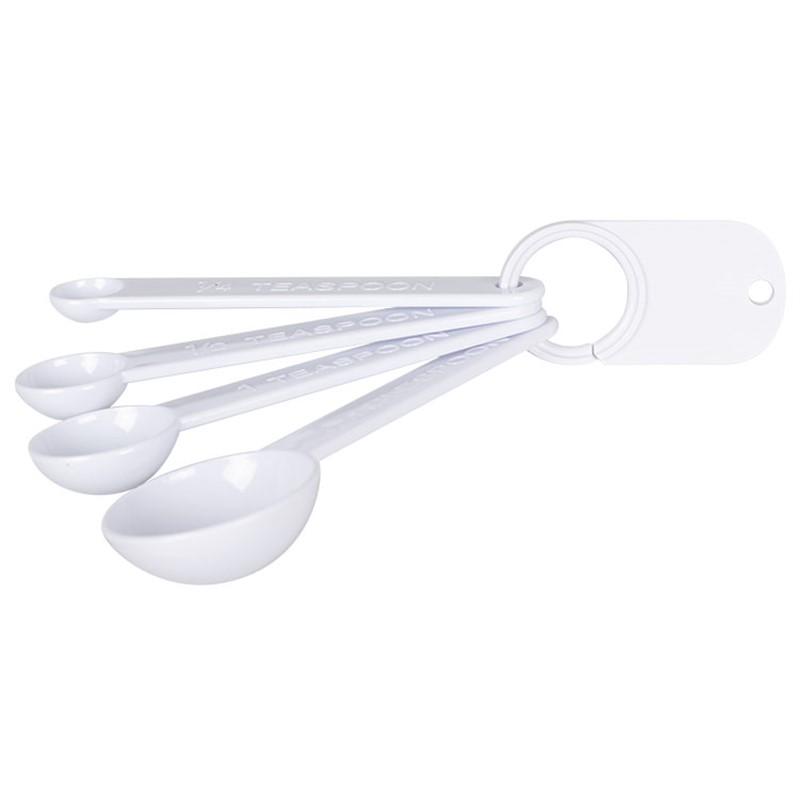 Plastic set of measuring spoons.