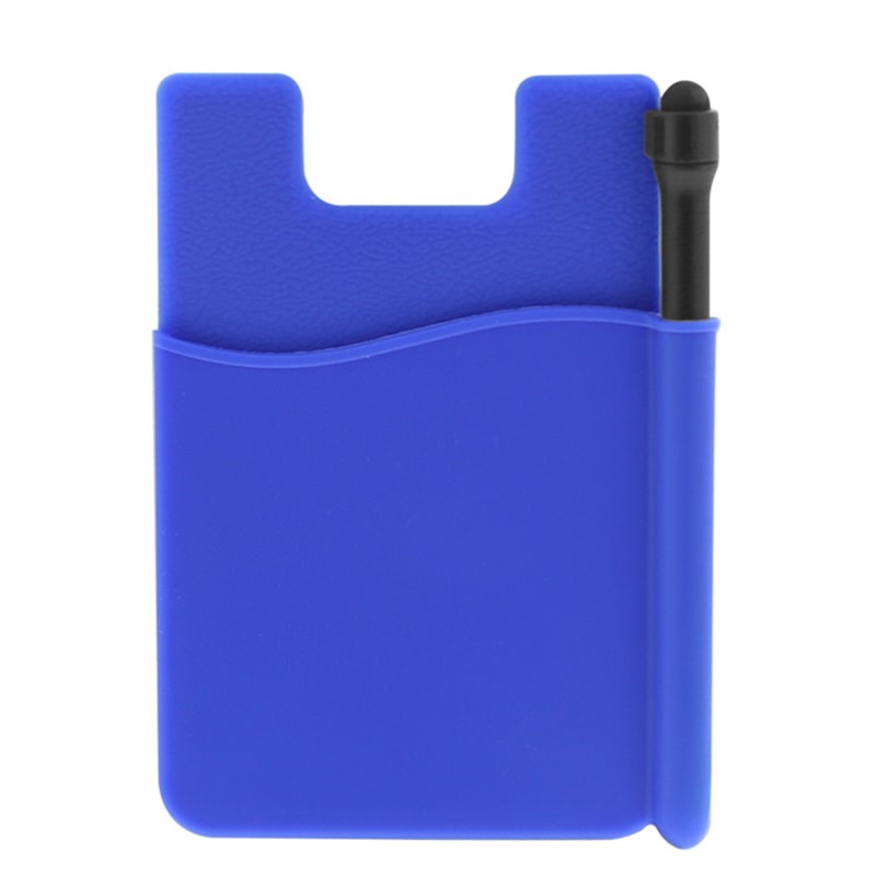 Silicone phone wallet.