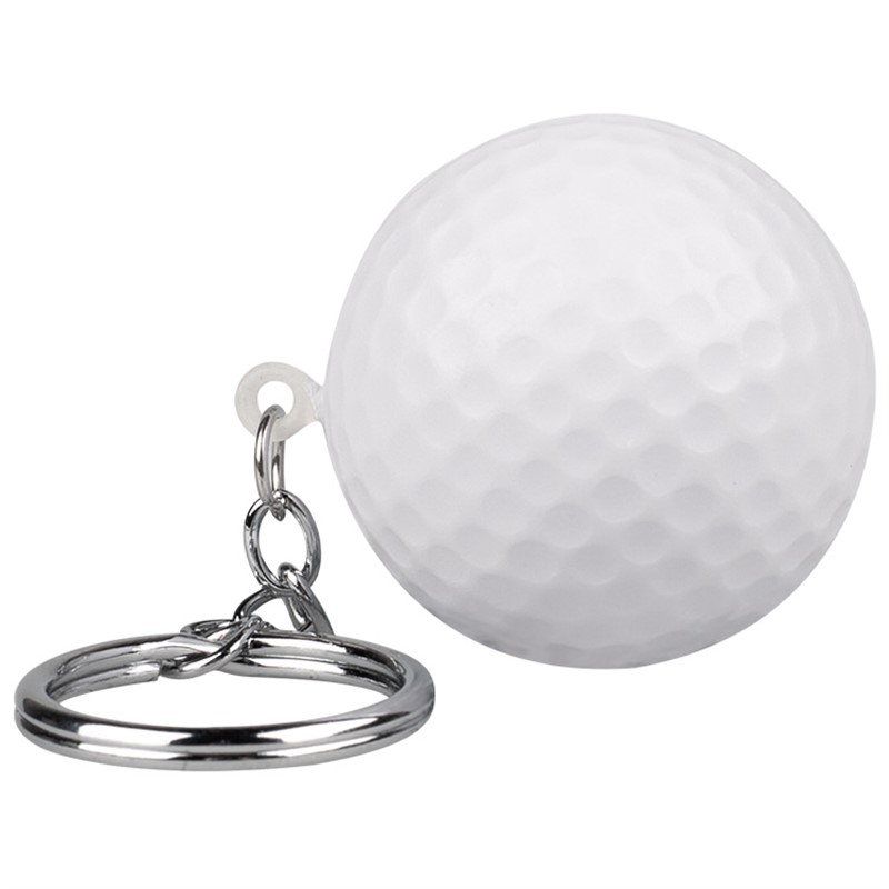 golf stress keychain