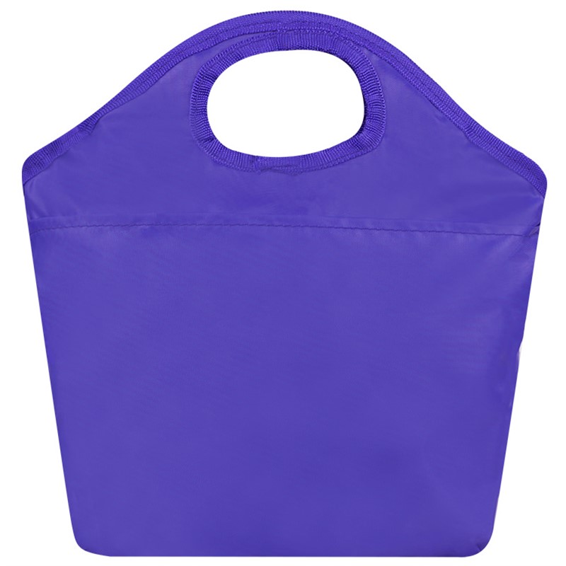 Polyester boho lunch cooler bag.