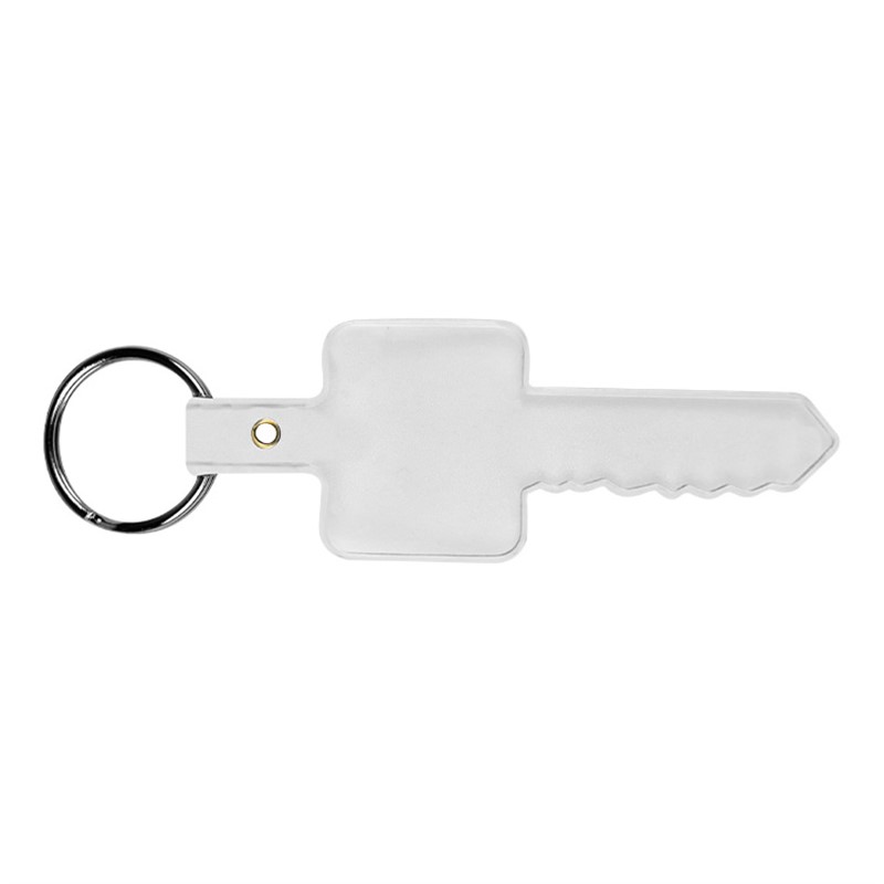 Branded flexible key keychain
