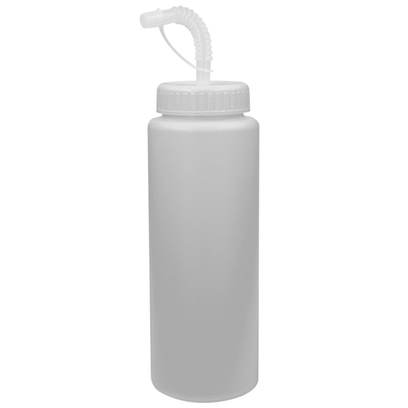 Promotional 32 oz. Athletic Quart Bottle with Straw Lid - Qty: 100