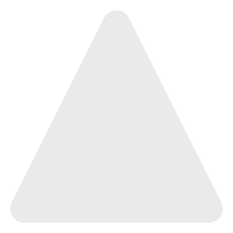 Custom triangle sticker