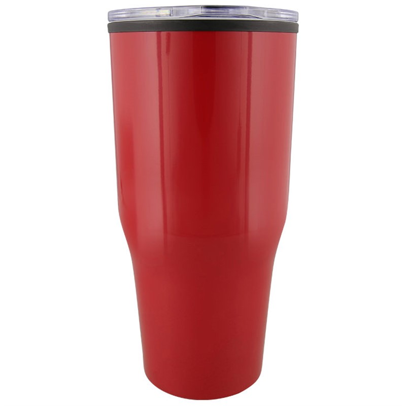 Stainless steel tumbler in 30 ounces.