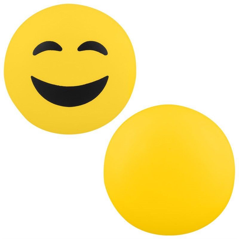 Foam smile emoji stress ball.