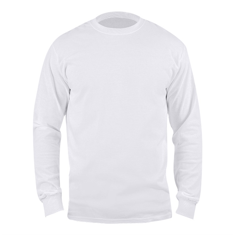 George Stevenson Parel spontaan White Gildan® Ultra Cotton Long Sleeve T-Shirt-Blank | Totally Promotional