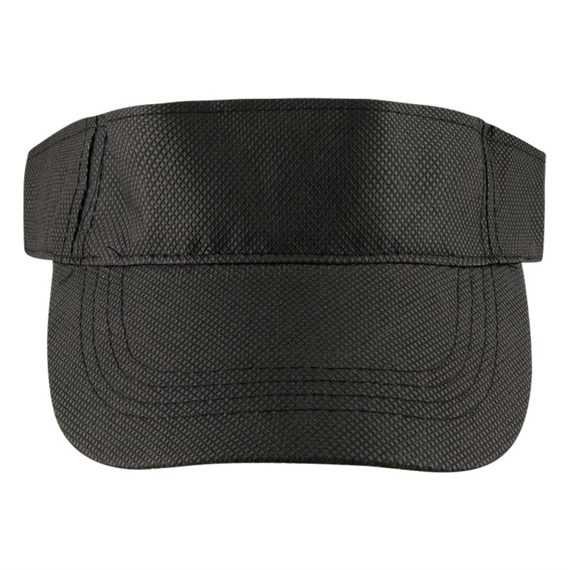 Black imprinted visor.