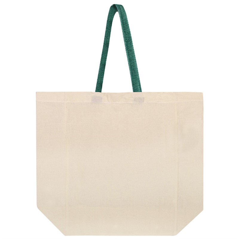 Cotton canvas grocery tote.