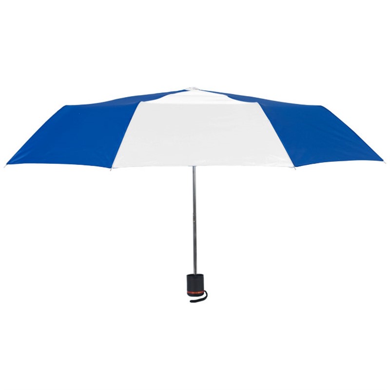 Plastic 43 inch mini folding umbrella.