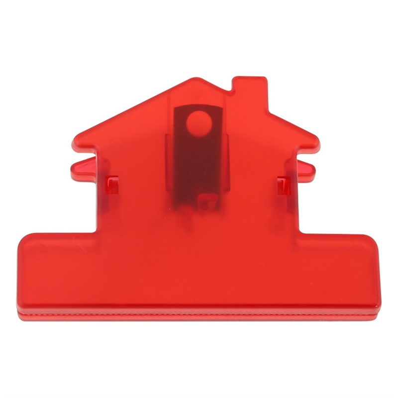Plastic house chip clip blank.