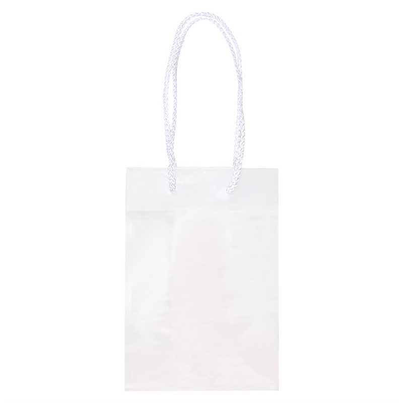 Plastic frosted eurotote blank.