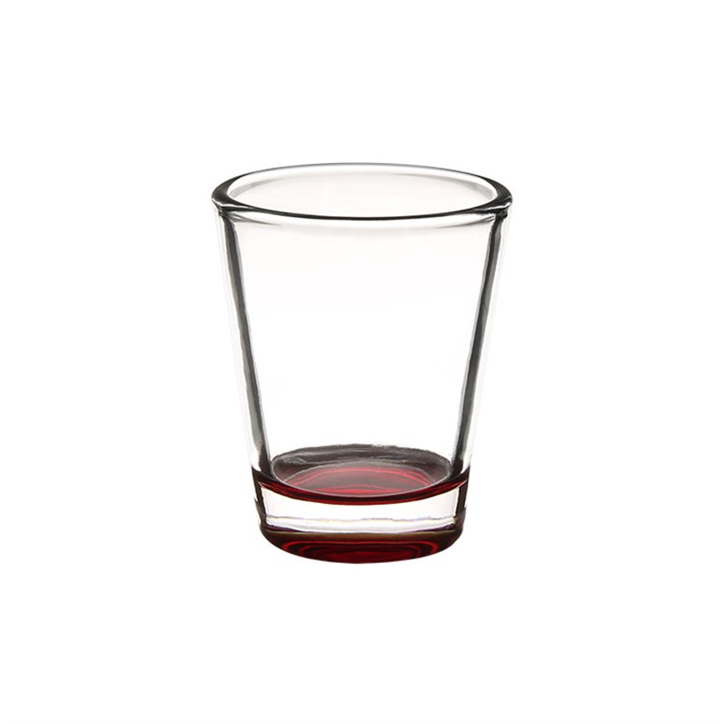 Glass shot glass blank in 1.75 ounces.