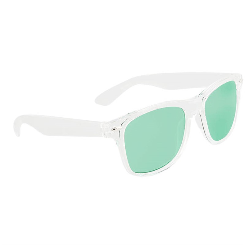 Polycarbonate crystal sunglasses.