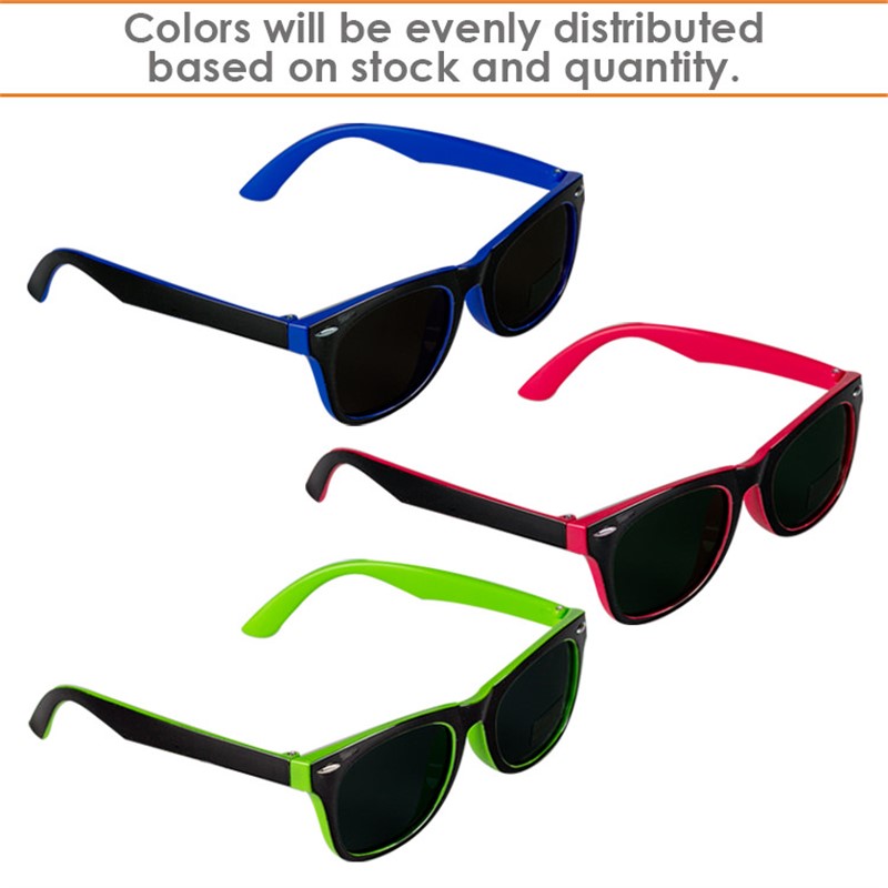 Blank youth malibu sunglasses