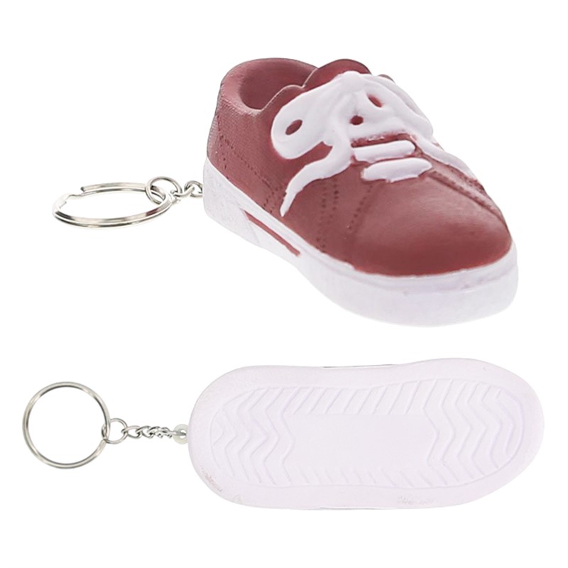 Keychain with Shoe Stress Ball