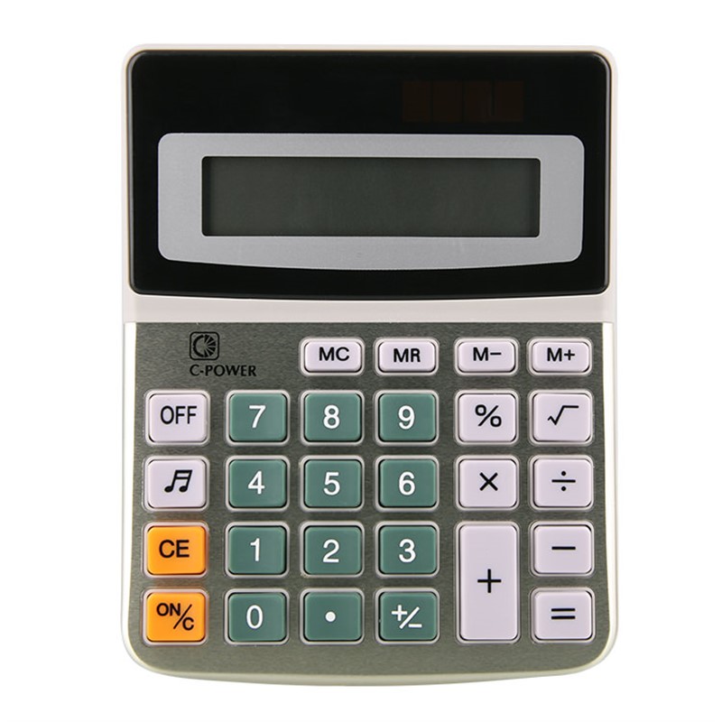 Plastic calculator.