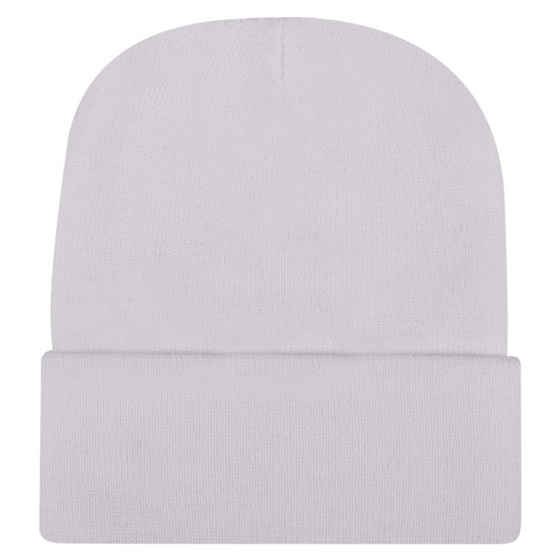 National folketælling Intuition Robust Long Knit Beanie-Blank | Totally Promotinal