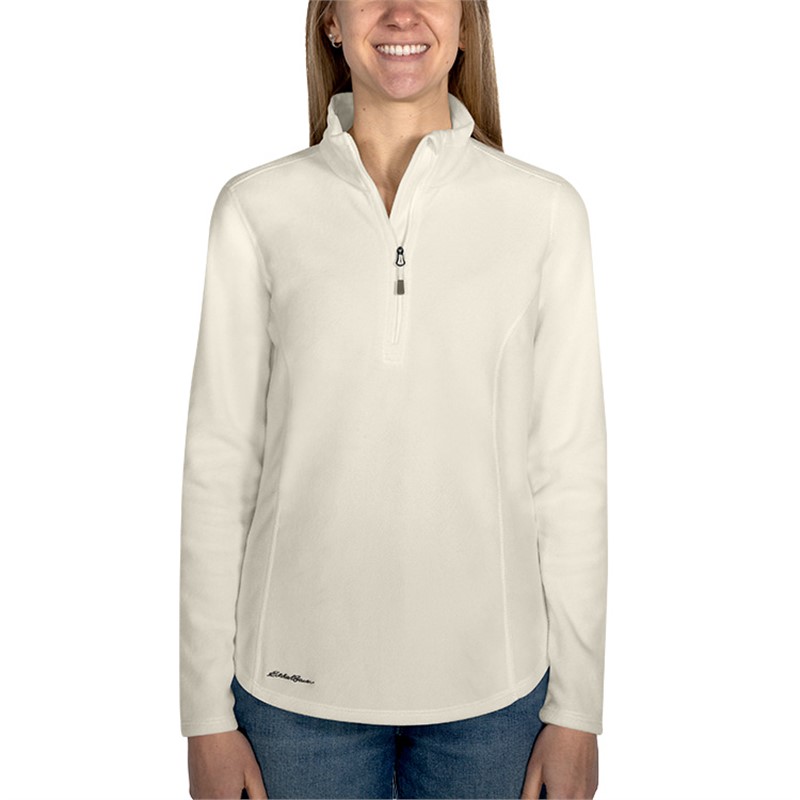 Eddie Bauer® Ladies' 1/2-Zip Microfleece Jacket Full Color