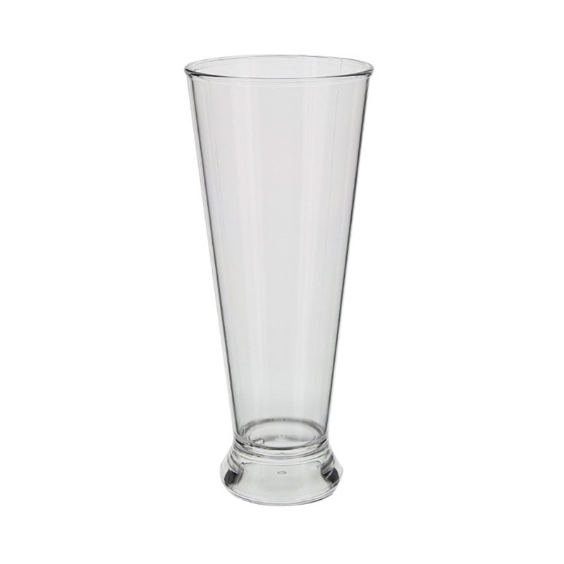 Acrylic Beer Pint Glass - Break Resistant - 16 oz - Single Glass