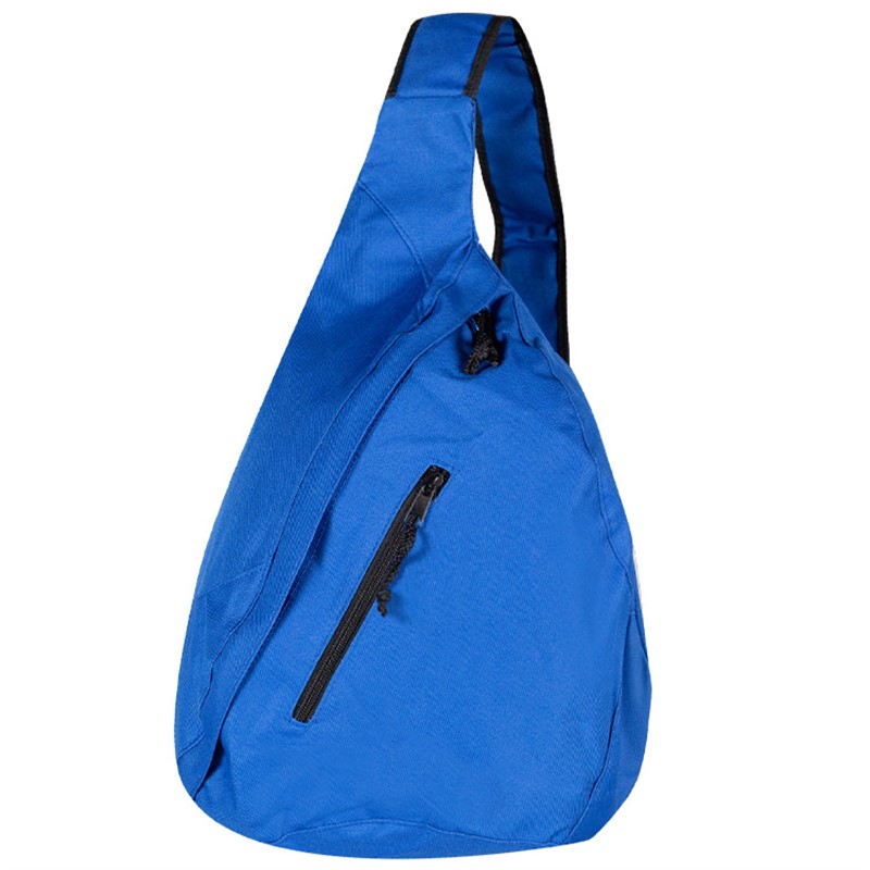 Polycanvas sling backpack.