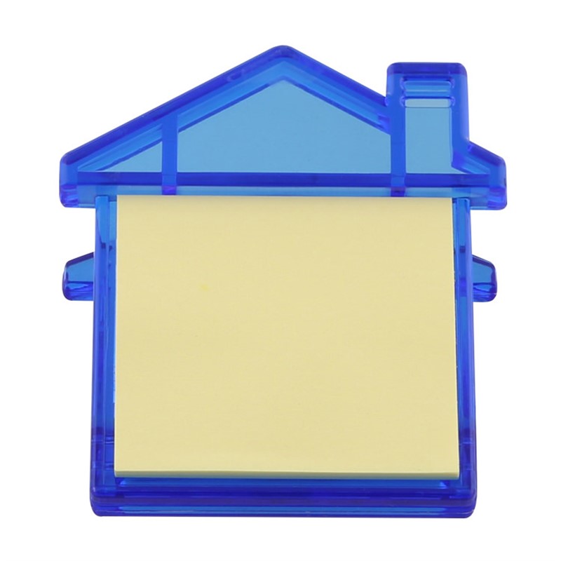 Plastic house sticky note magnet chip clip.
