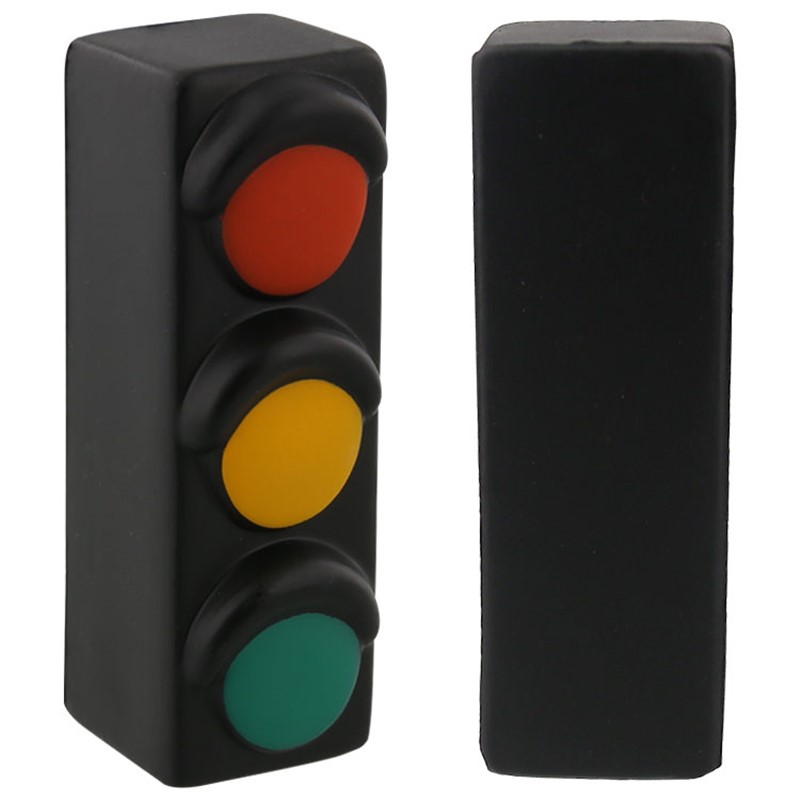 Foam traffic light stress reliever.