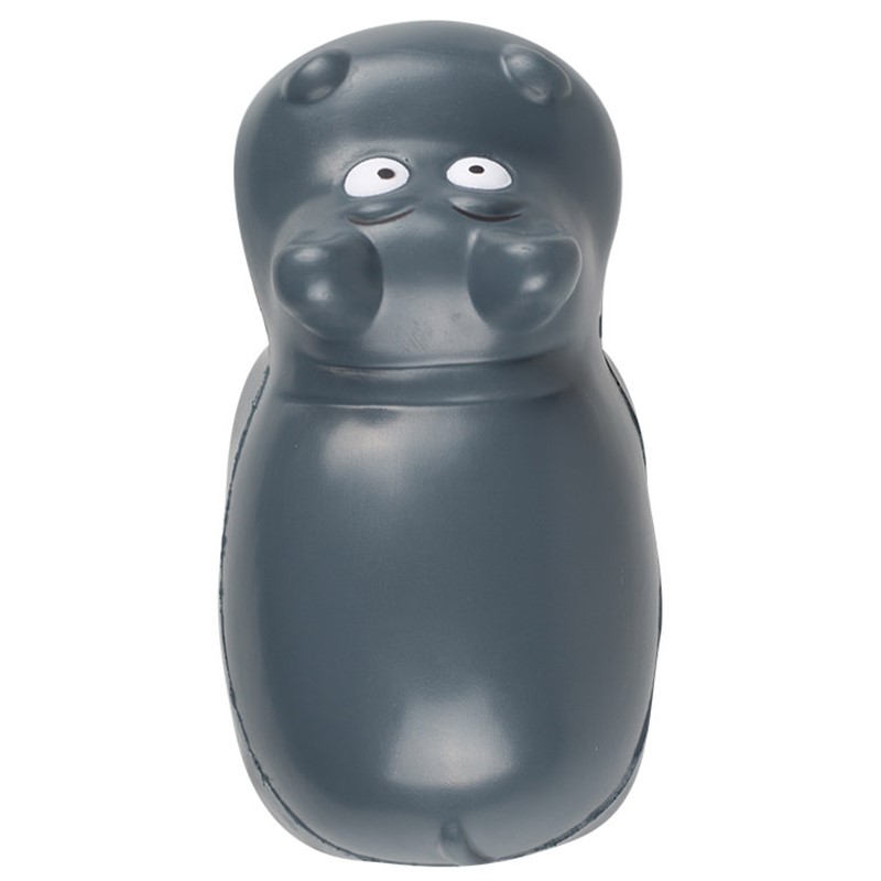 cartoon hippo stress ball