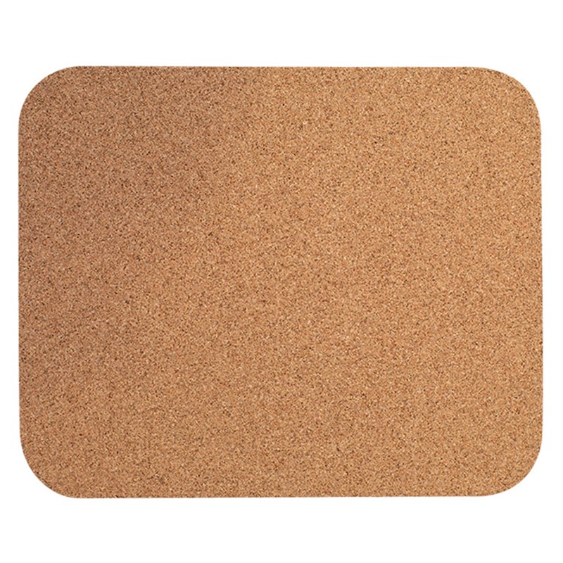 Cork rectangle mouse pad.