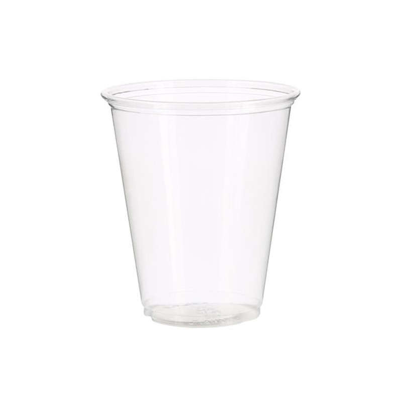 PET plastic clear soft sided cup in 7 ounces.