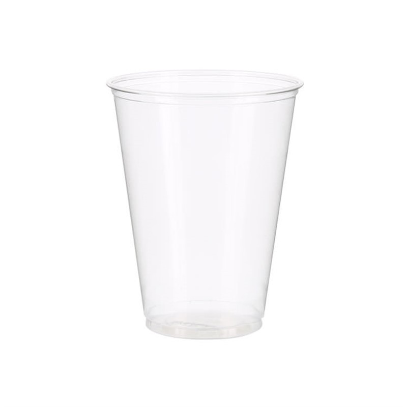 PET plastic clear soft sided cup in 10 ounces.