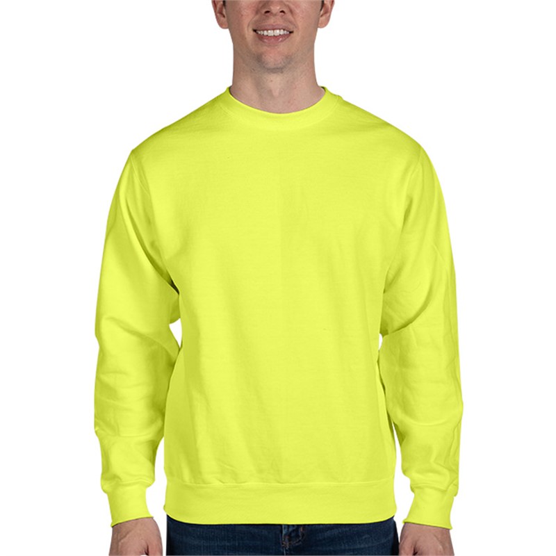 Custom safety crewneck sweatshirt
