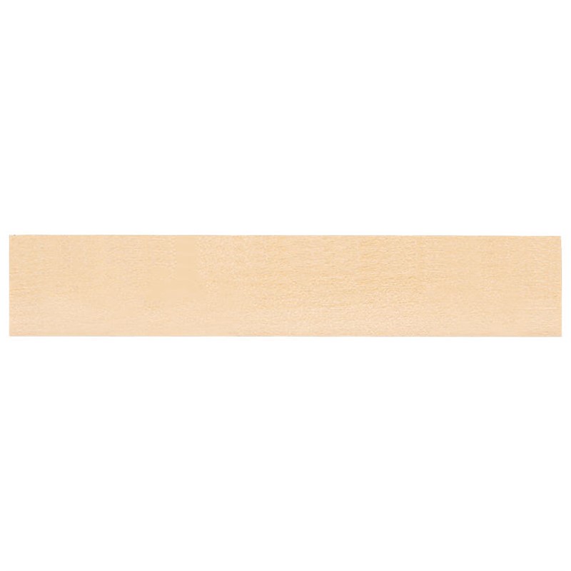 6 inch wooden ruler.