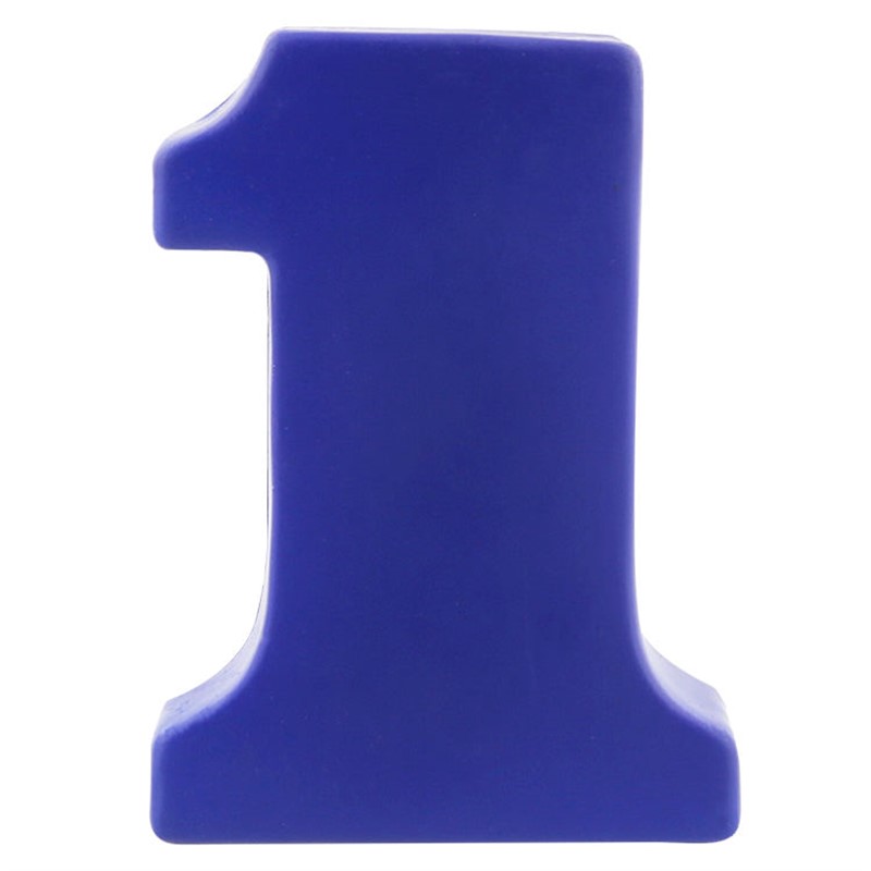 Number Shaped Stress Ball
