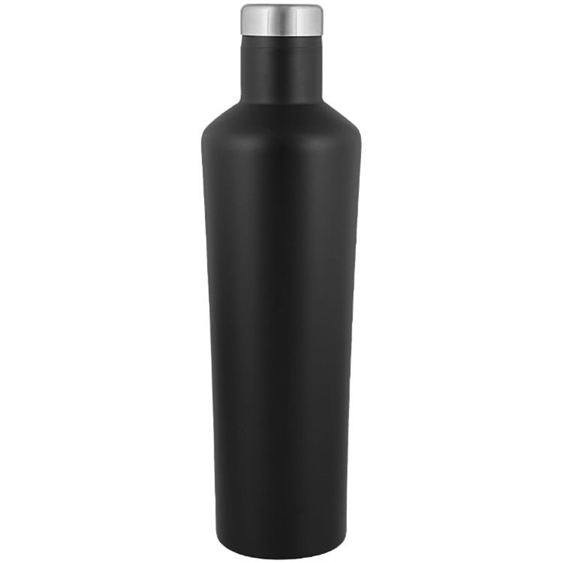 Stainless steel water bottle blank in 18 ounces.