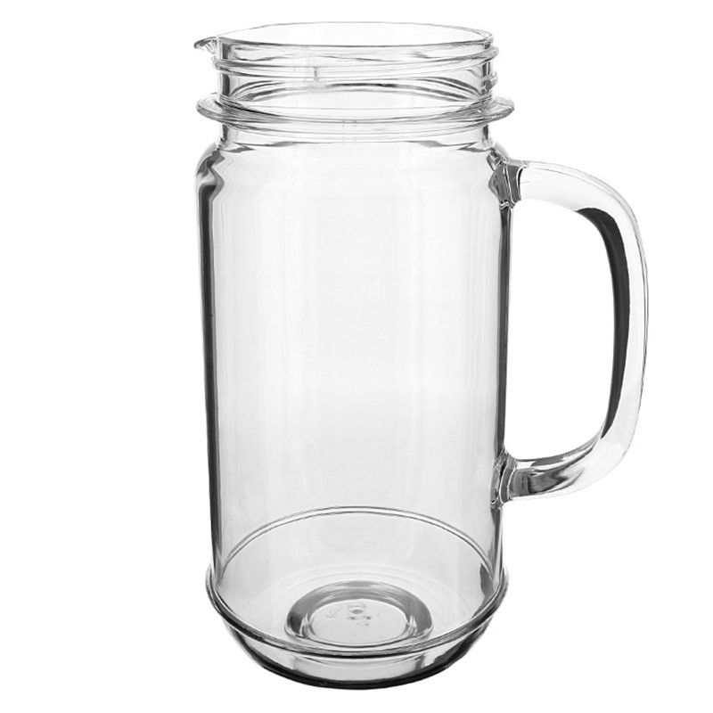  32oz Wide Mouth Mason Jar with Handle, Lids, and