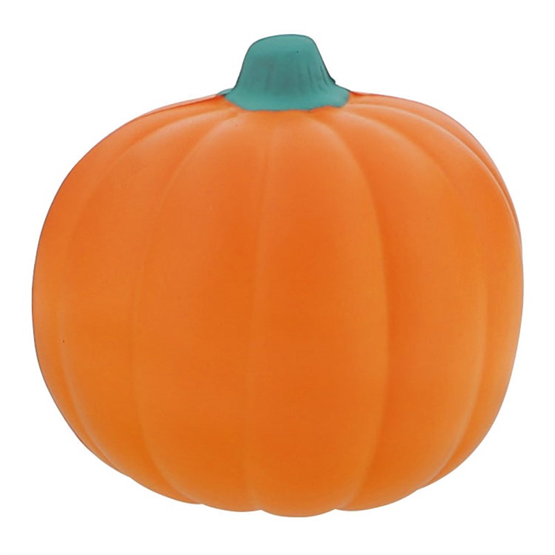 Foam pumpkin stress ball.