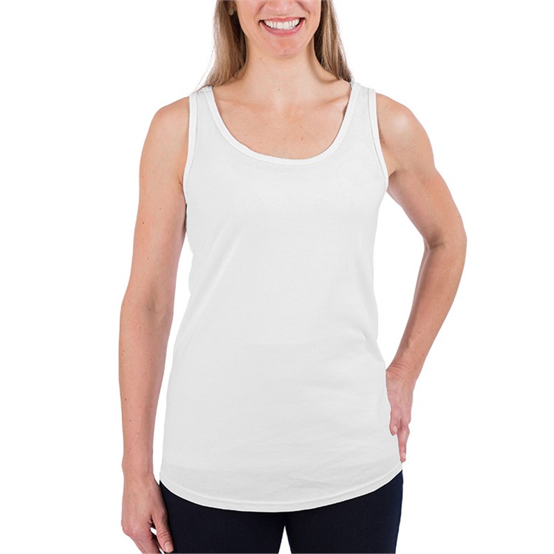 White Port & Company® Ladies Cotton Tank | Totally Promotional