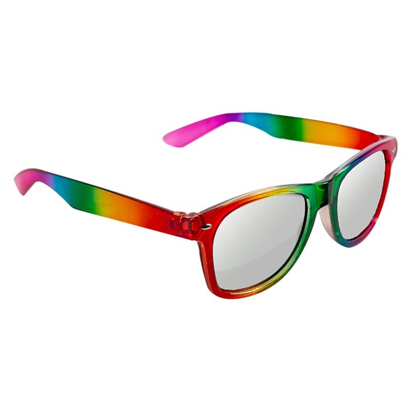 Custom sun ray rainbow sunglasses