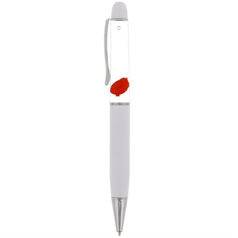 sleek floating heart pen